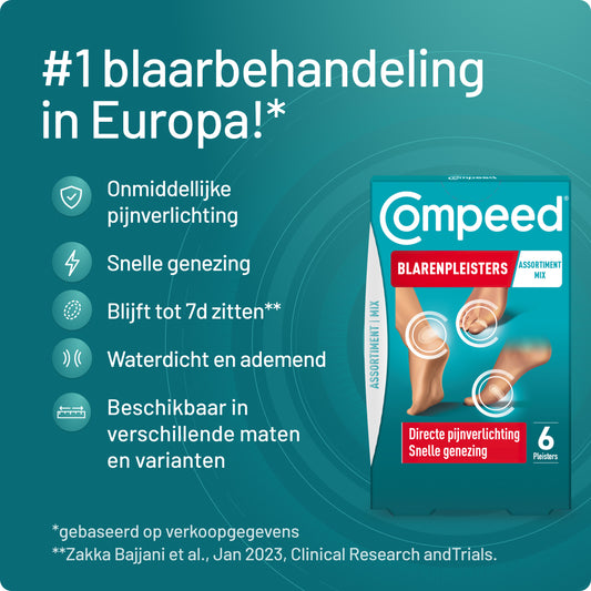 Compeed Blarenpleister mixpack 6.00 Stuks
