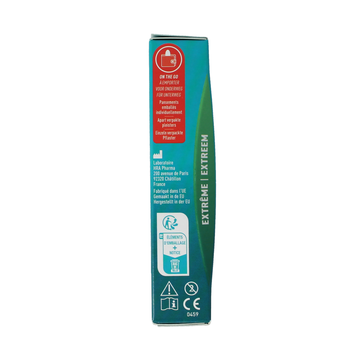 Compeed Blarenpleister extreme foot care patches for blisters, 6-pack, designed to protect and soothe sore feet.