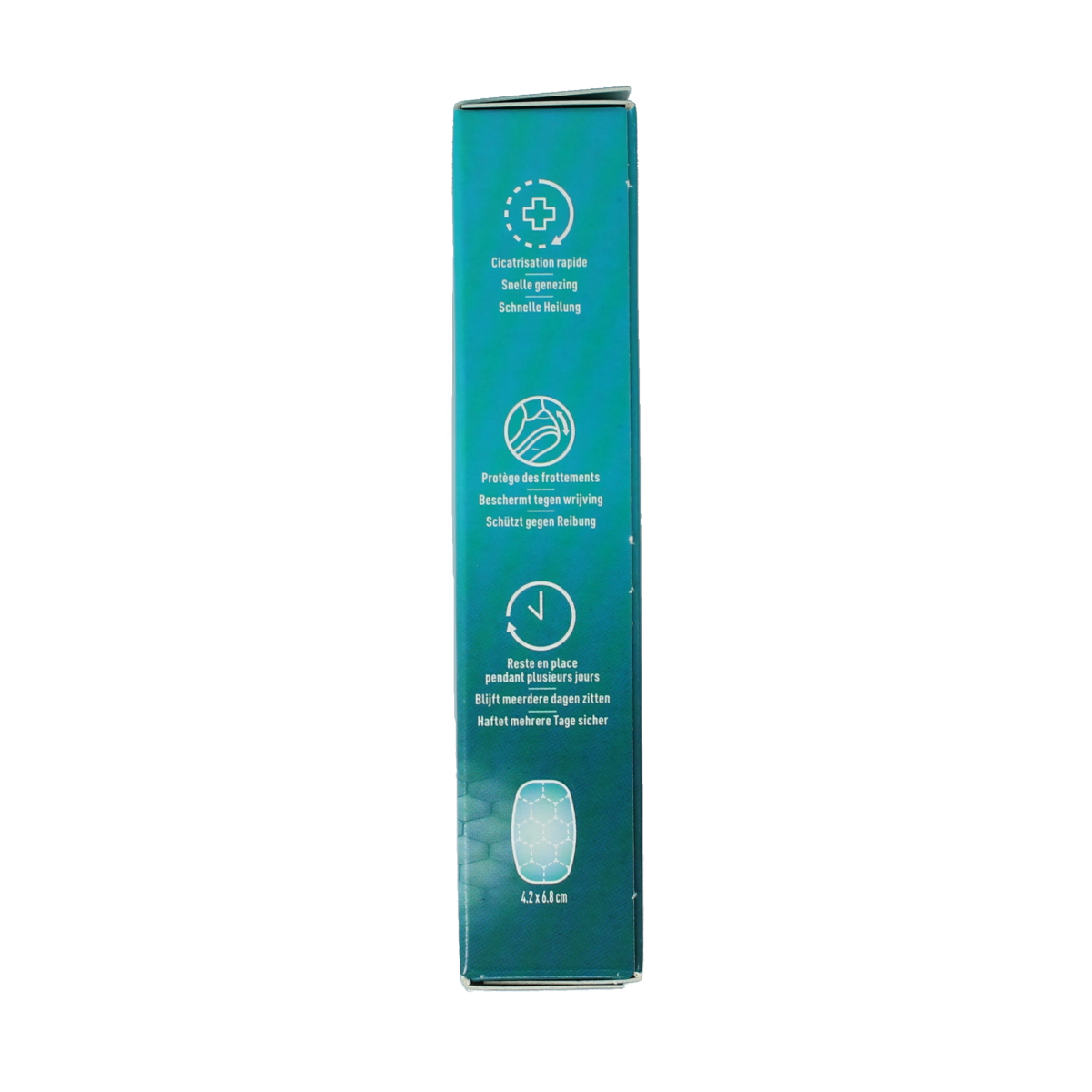 Compeed Blarenpleister extreme foot care plaster, 6-pack, designed to protect blisters and prevent friction on feet.