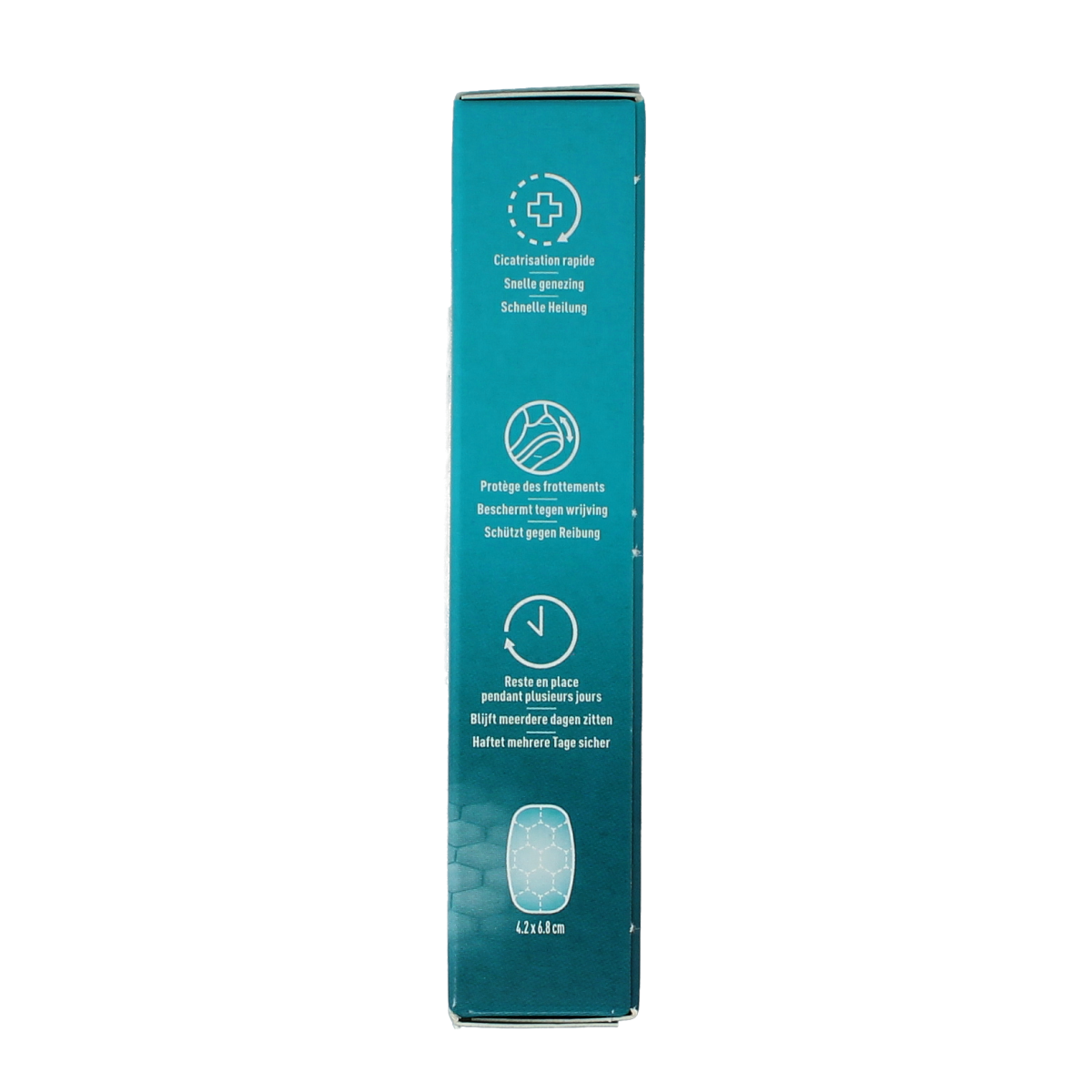 Compeed Blarenpleister extreem medium for foot care, showing a box of 10 blister plasters from Compeed brand.