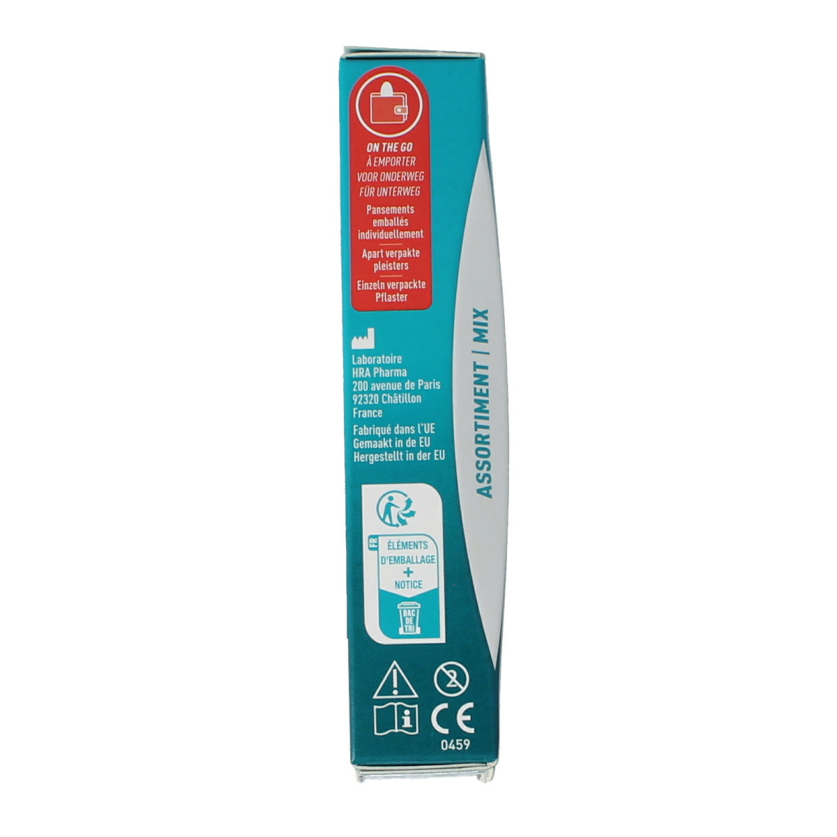 Assorted Compeed Blarenpleister blister plasters in a mix pack for foot care, designed to protect and soothe blisters.