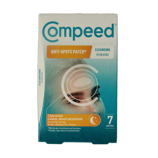 Compeed anti-spots cleansing medium for feet, pack of 7, foot care product from Compeed, designed to reduce spots and improve skin.