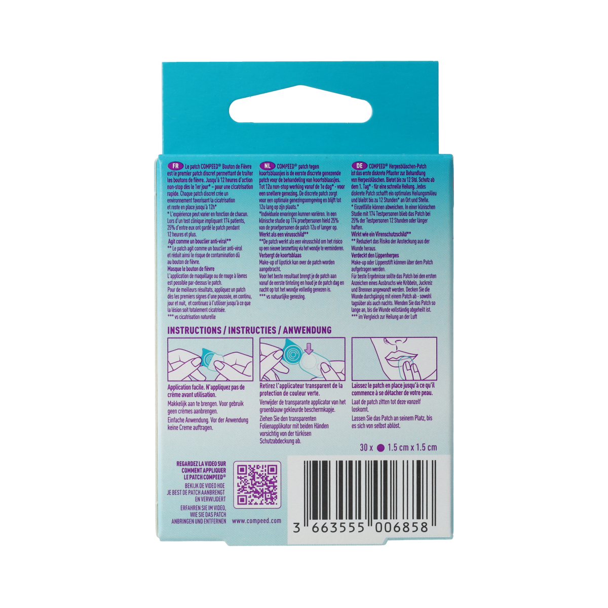 Compeed Compeed Koortslippleisters 30.00 Stuks