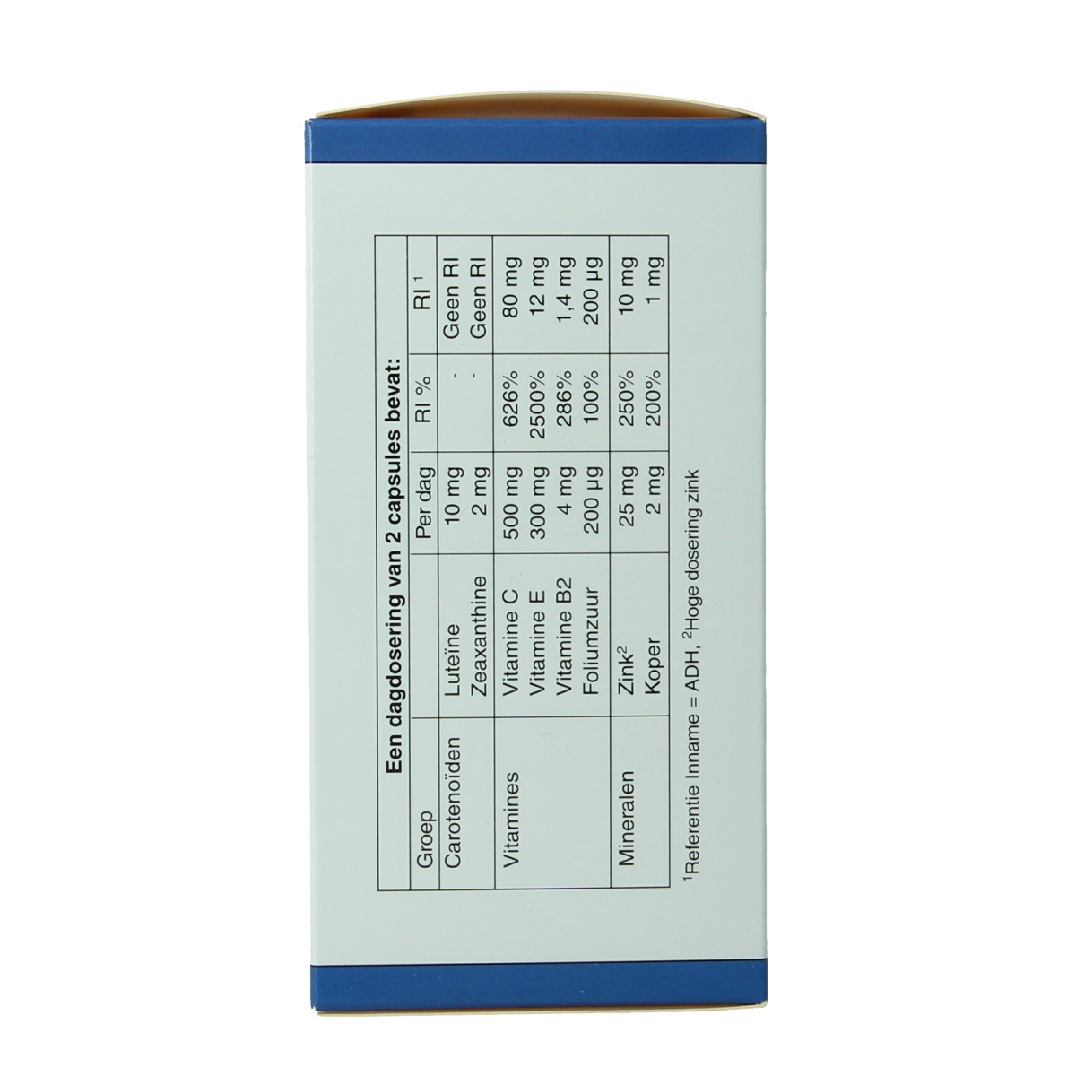 Horus Maxim Eyes multivitamin capsules in a bottle, designed to support eye health and overall wellness.