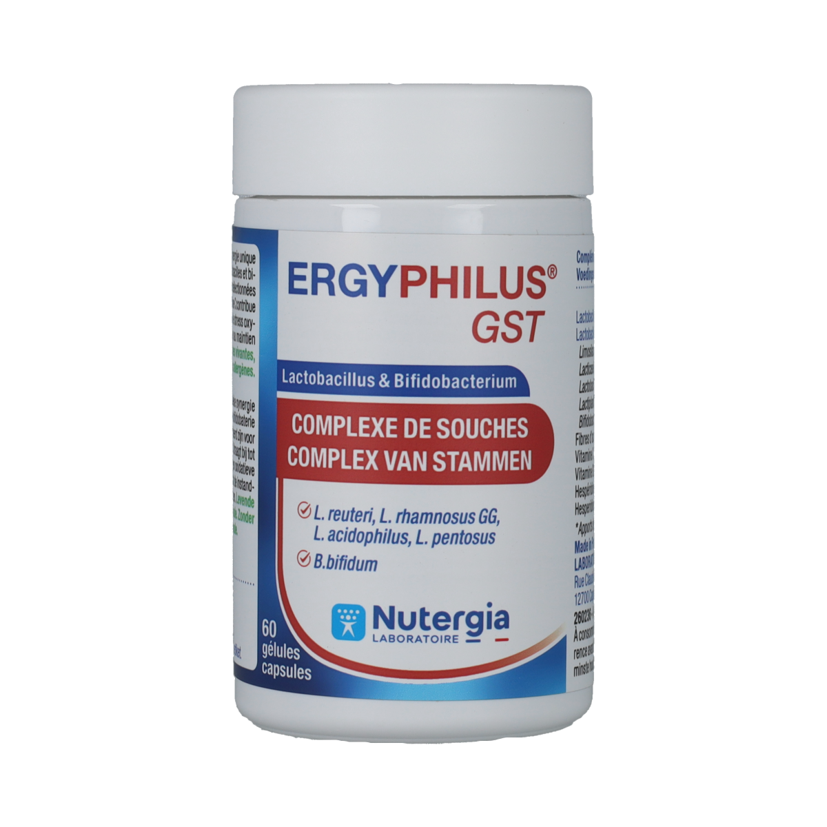 Nutergia ERGYPHILUS GST 60 Caps 60.00 Capsules