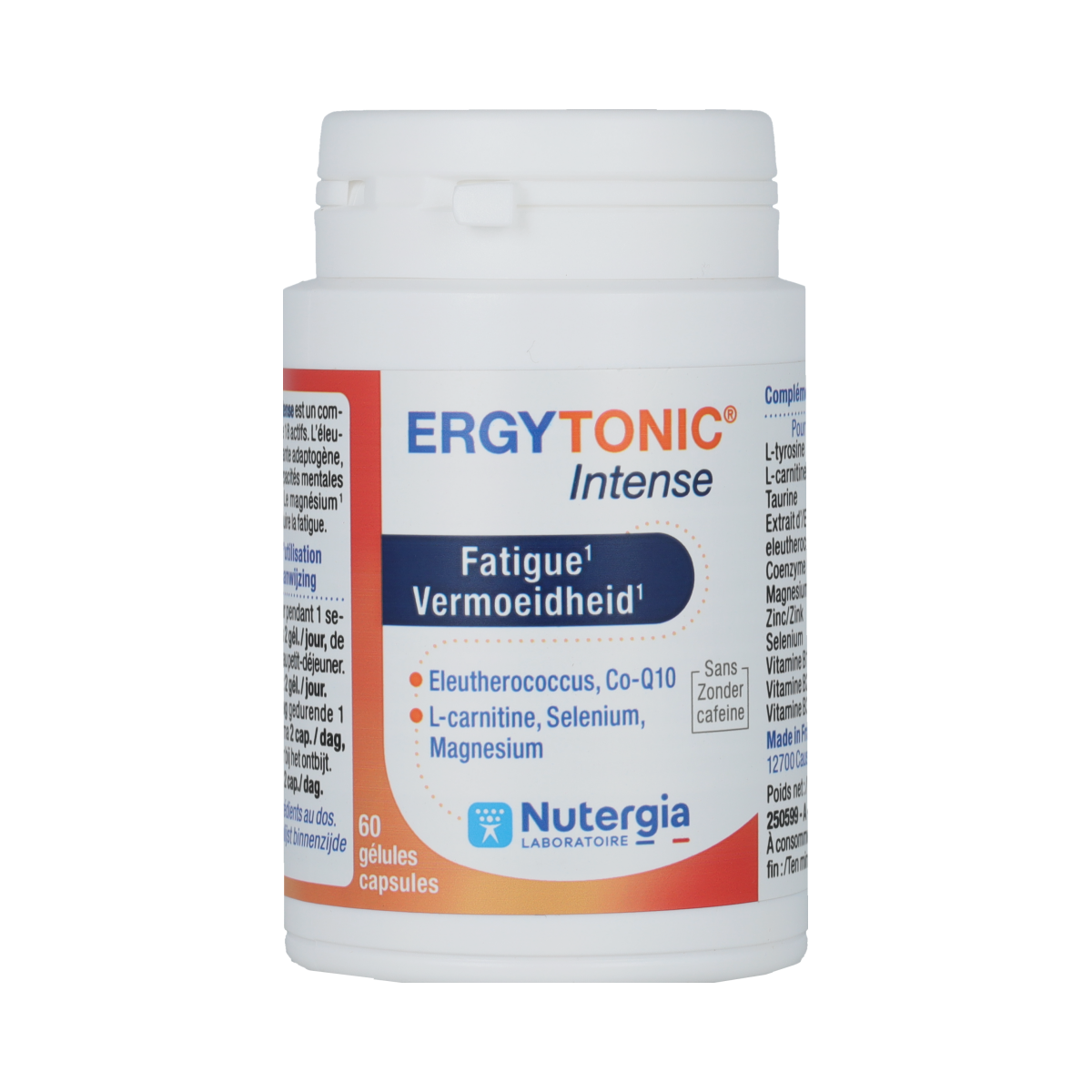 Nutergia ERGYTONIC INTENSE 60 Gél. 60.00 Capsules