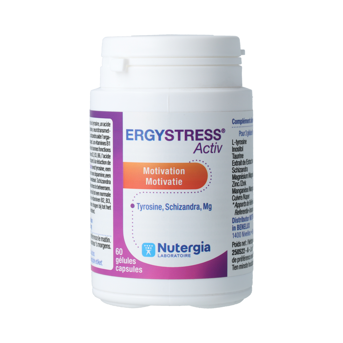 Nutergia Ergystress Activ 60.00 Capsules
