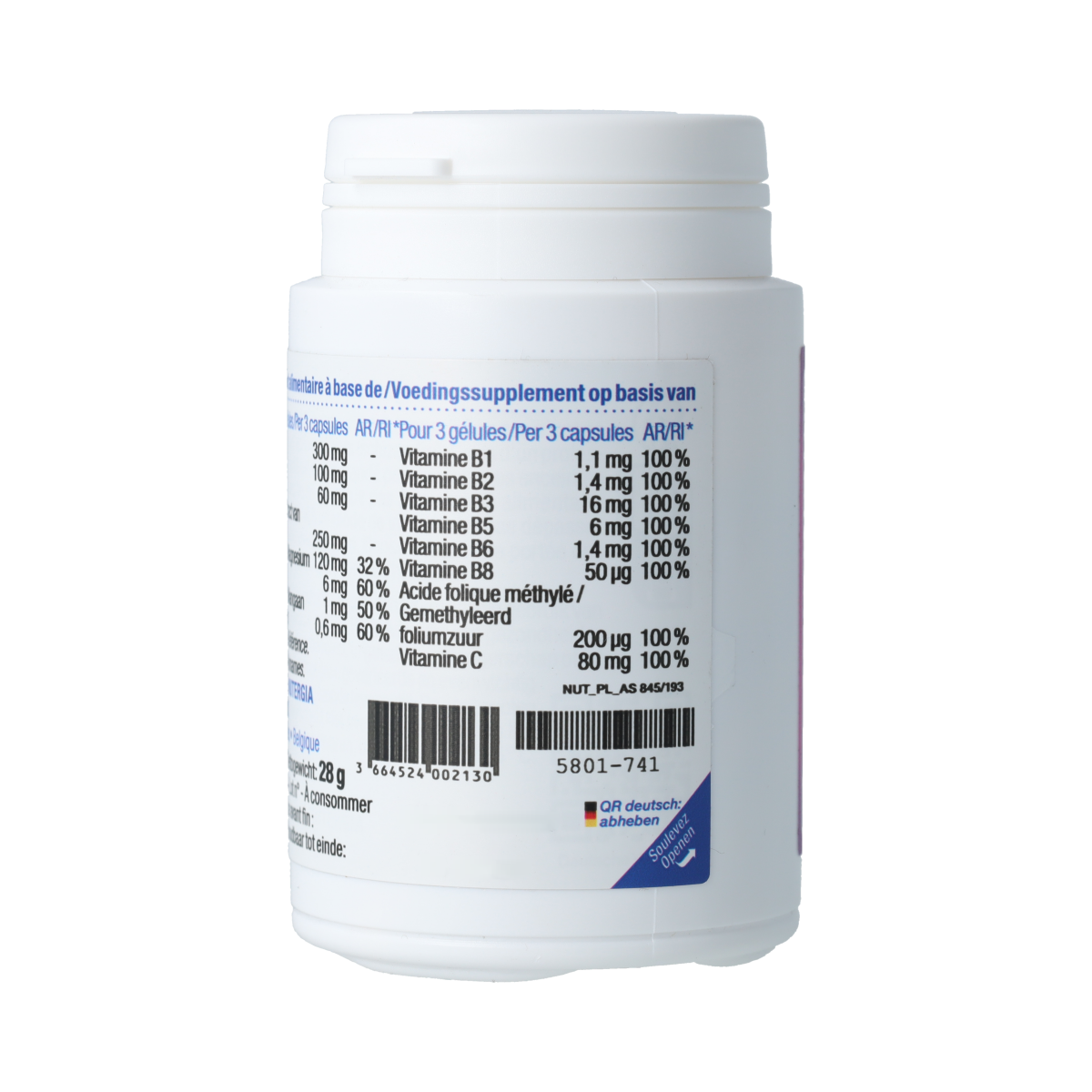 Nutergia Ergystress Activ 60.00 Capsules