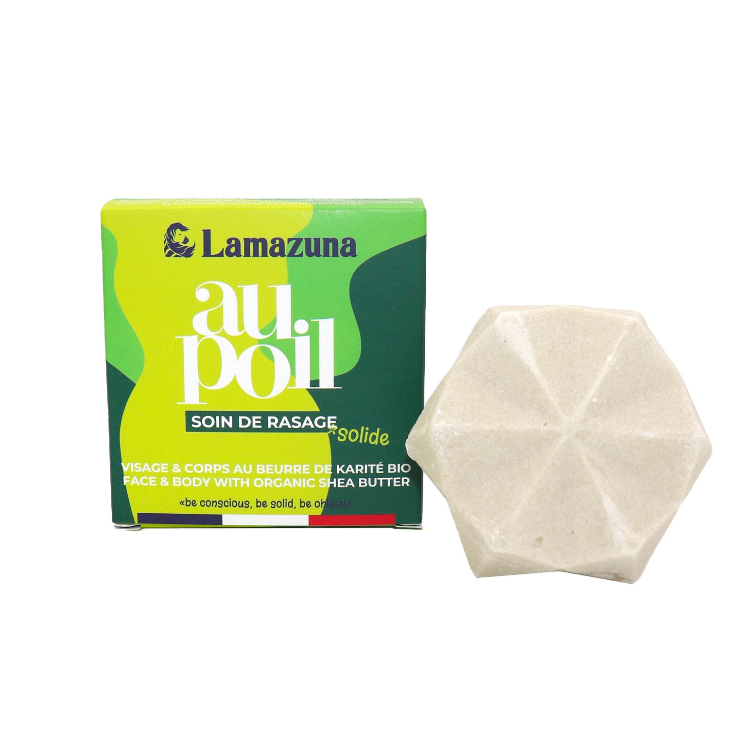 Lamazuna Lamazuna Shaving bar - Au poil 70.00 Gram