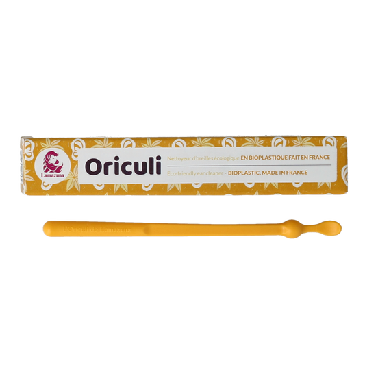 Lamazuna Bioplastic oriculi yellow 1.00 Stuks