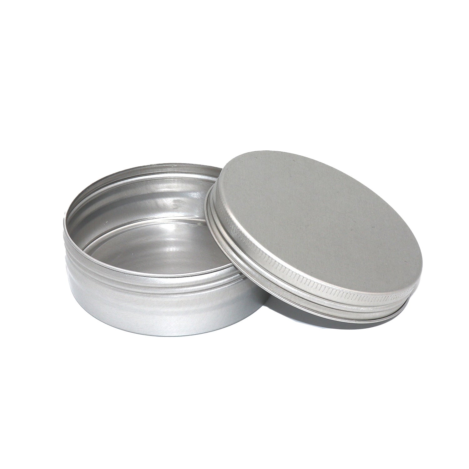 Lamazuna Getaway travel tin for bathroom and toilet essentials, round metal container for travel hygiene products.