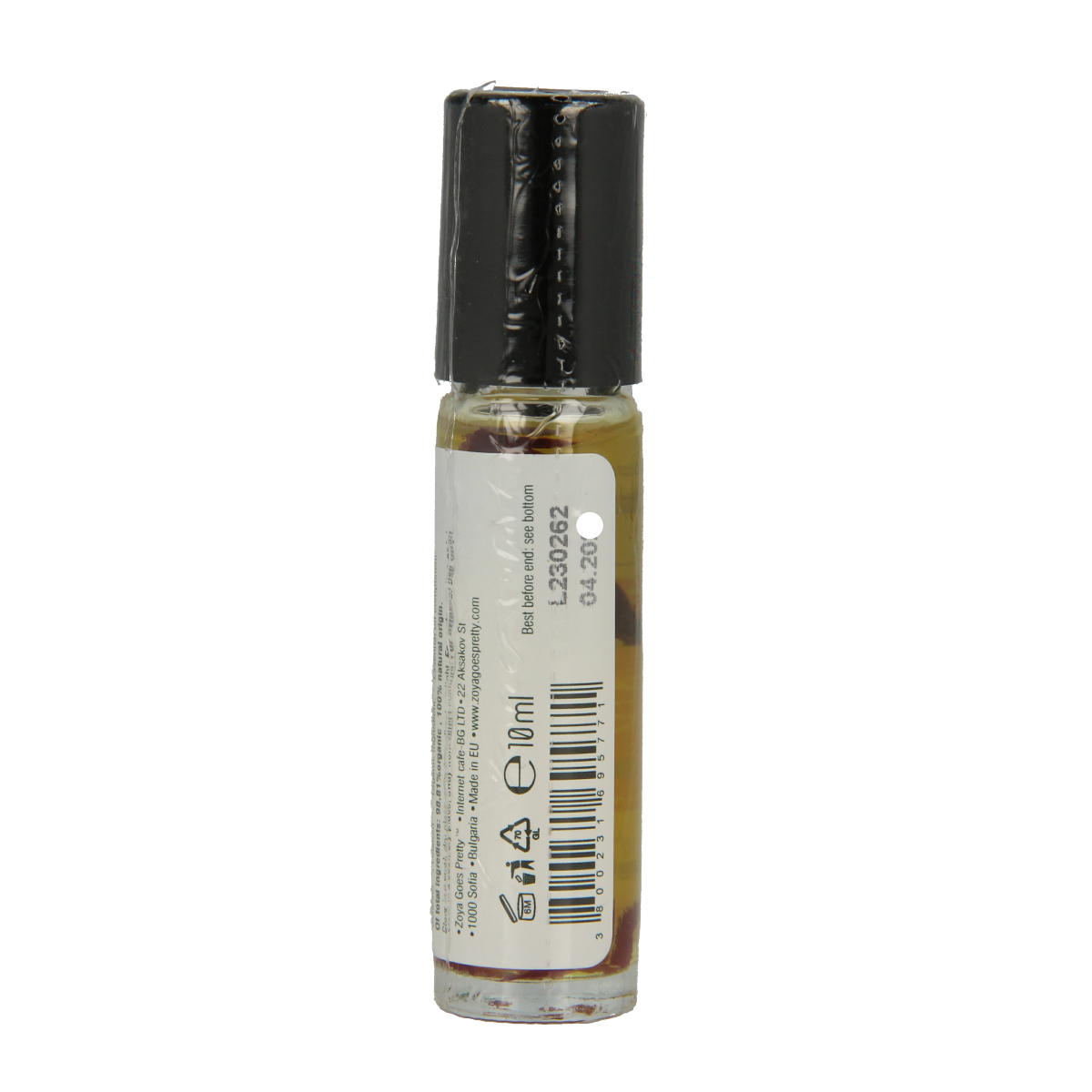 Zoya Goes Pretty Rose Lips lip gloss in a 10ml tube, featuring a glossy pink finish and a clear applicator.