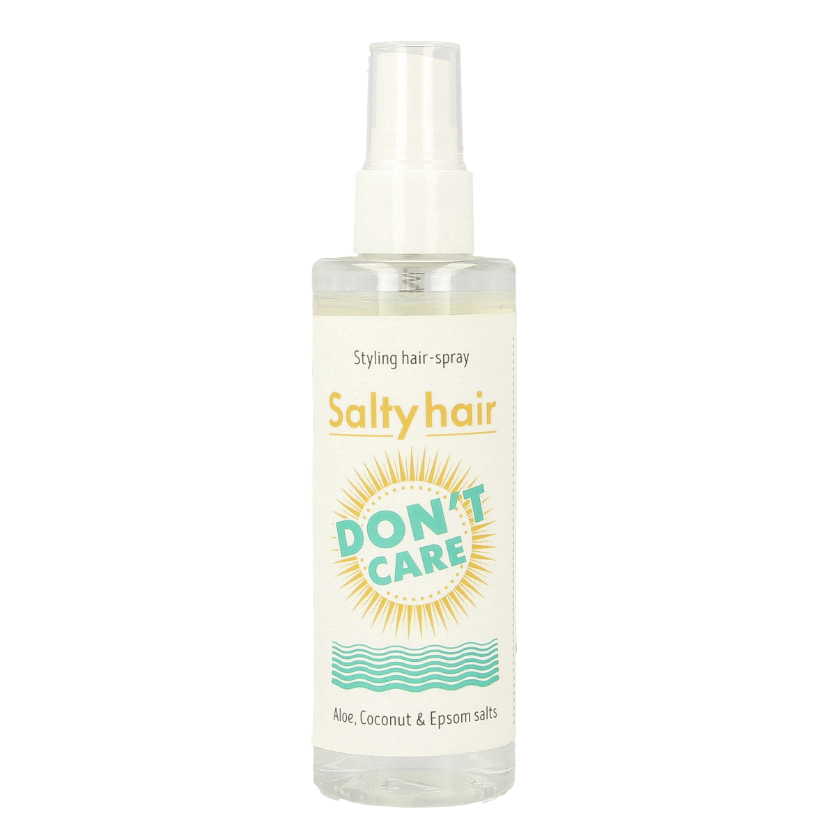 Zoya Goes Pretty Salty hair styling spray in 100ml bottle, designed for textured and tousled hair styling.