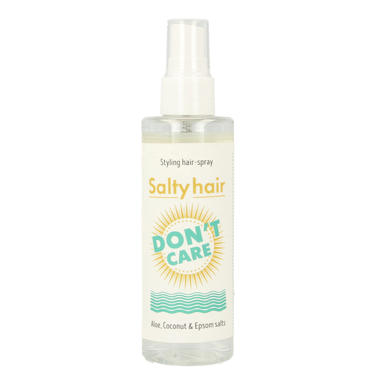 Zoya Goes Pretty Salty hair styling spray in 100ml bottle, designed for textured and tousled hair styling.