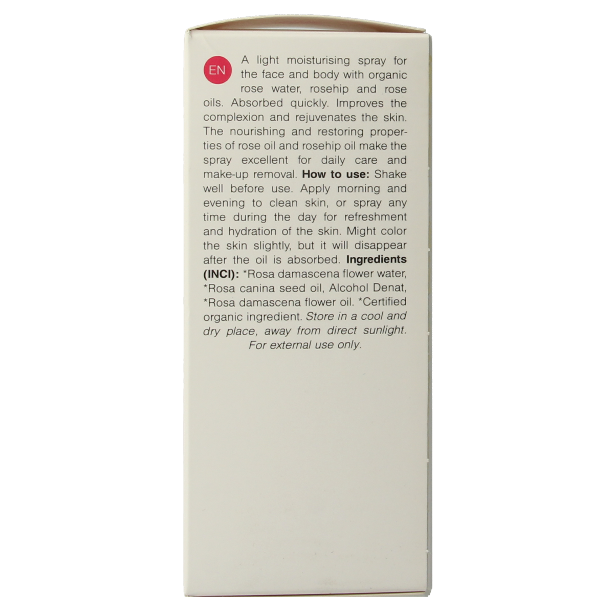 Zoya Goes Pretty Light moisturizing facial spray in 50ml bottle, hydrating skincare product for refreshed skin.