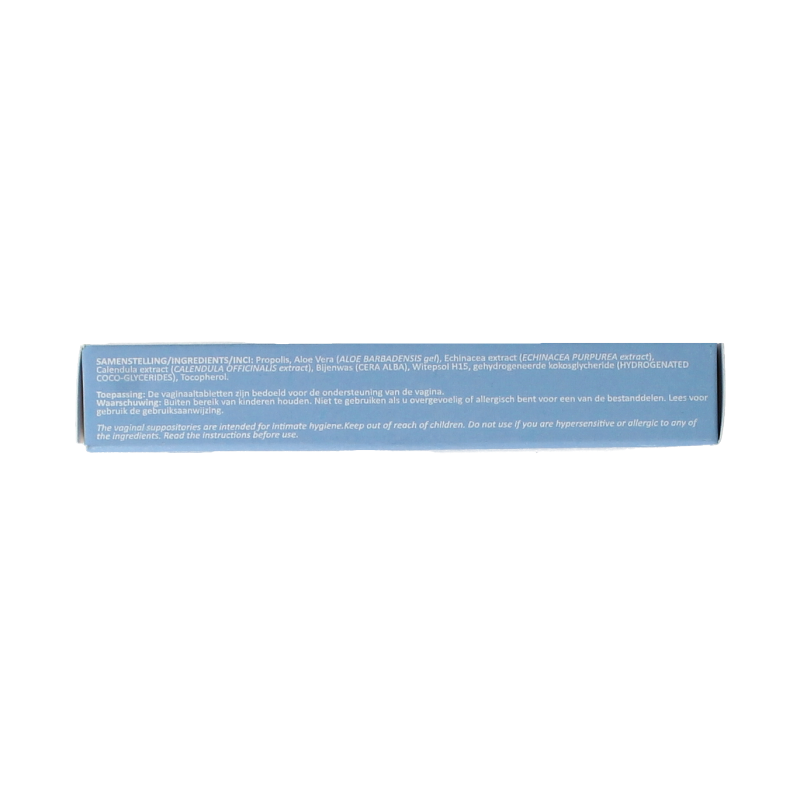 Cydonia propolis vaginal tablets package with 12 tablets, intimate hygiene product from Cydonia brand, displayed in the image.
