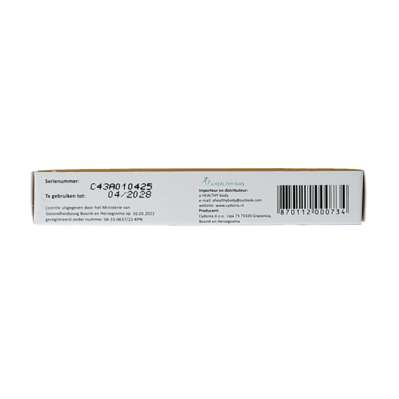 Cydonia Cydonia propolis vaginal tablets pack with 12 tablets for intimate hygiene and care, natural ingredient-based.