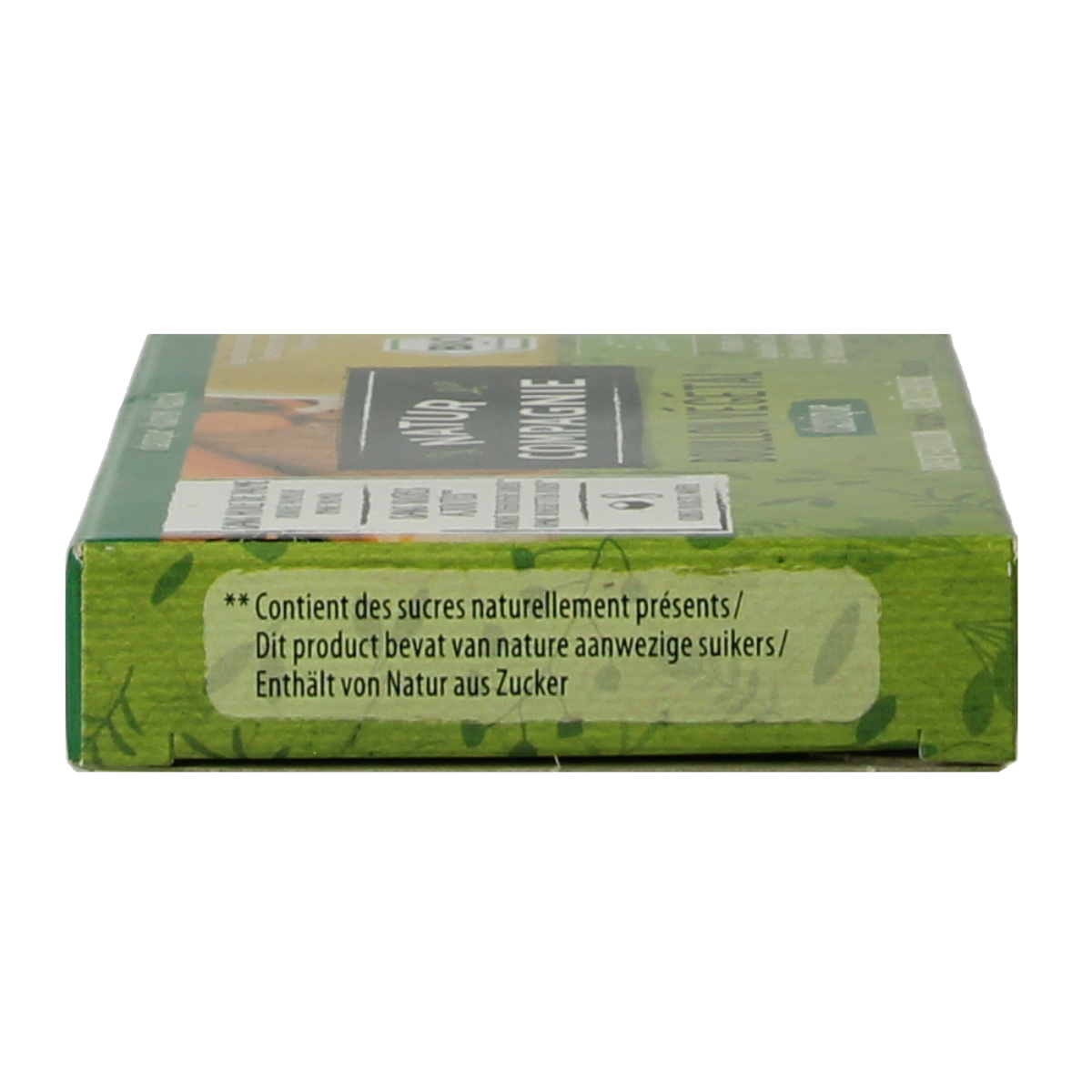 Natur Compagnie organic vegetable bouillon cubes with salt, 84 grams, for soups and broths, shown in the image.