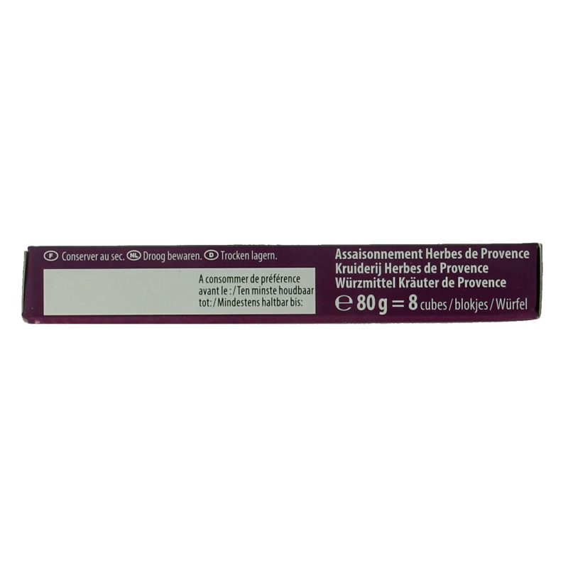 Natur Compagnie Herb de Provence bio block, 80g, showing a package of organic herb blend for cooking and seasoning.