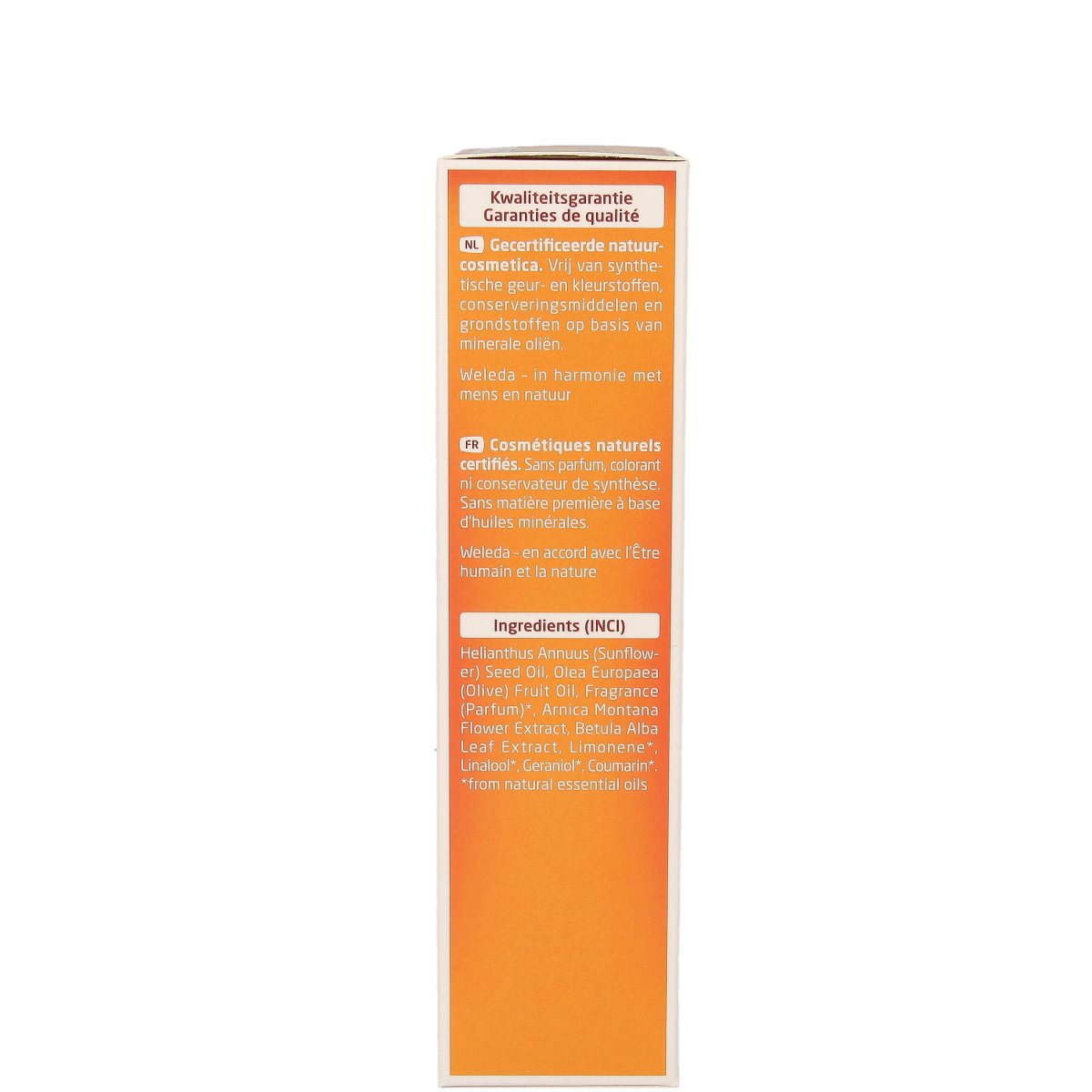 Weleda Arnica sport massage oil in a 200ml bottle, natural body care product for muscle relief and massage therapy.