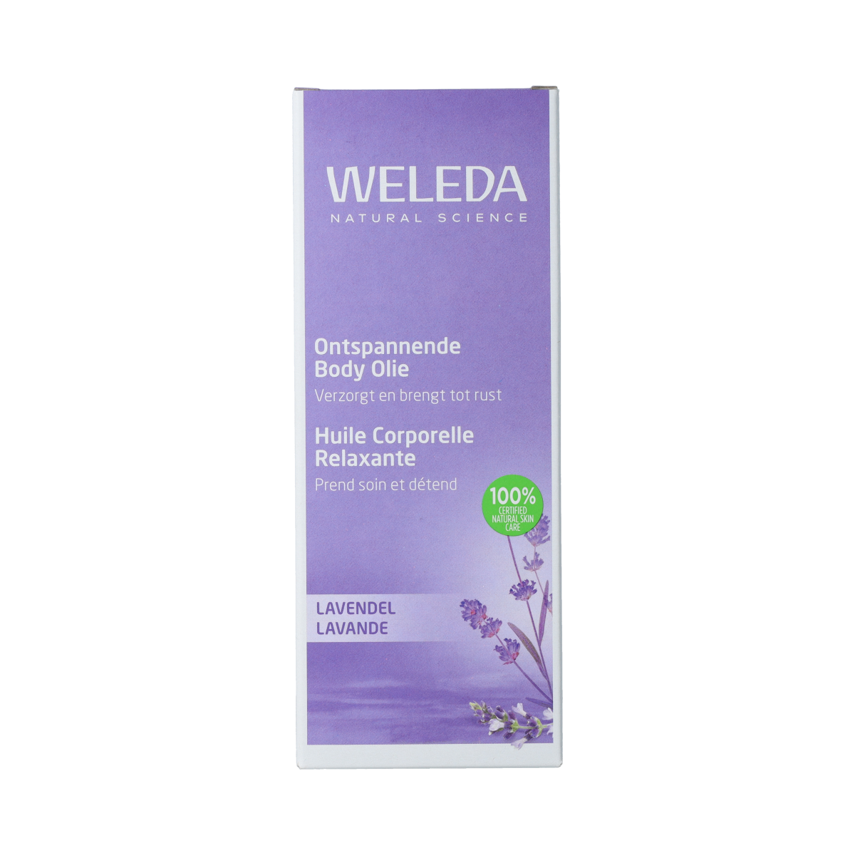 Weleda Lavendel ontspannende body olie 100.00 Milliliter
