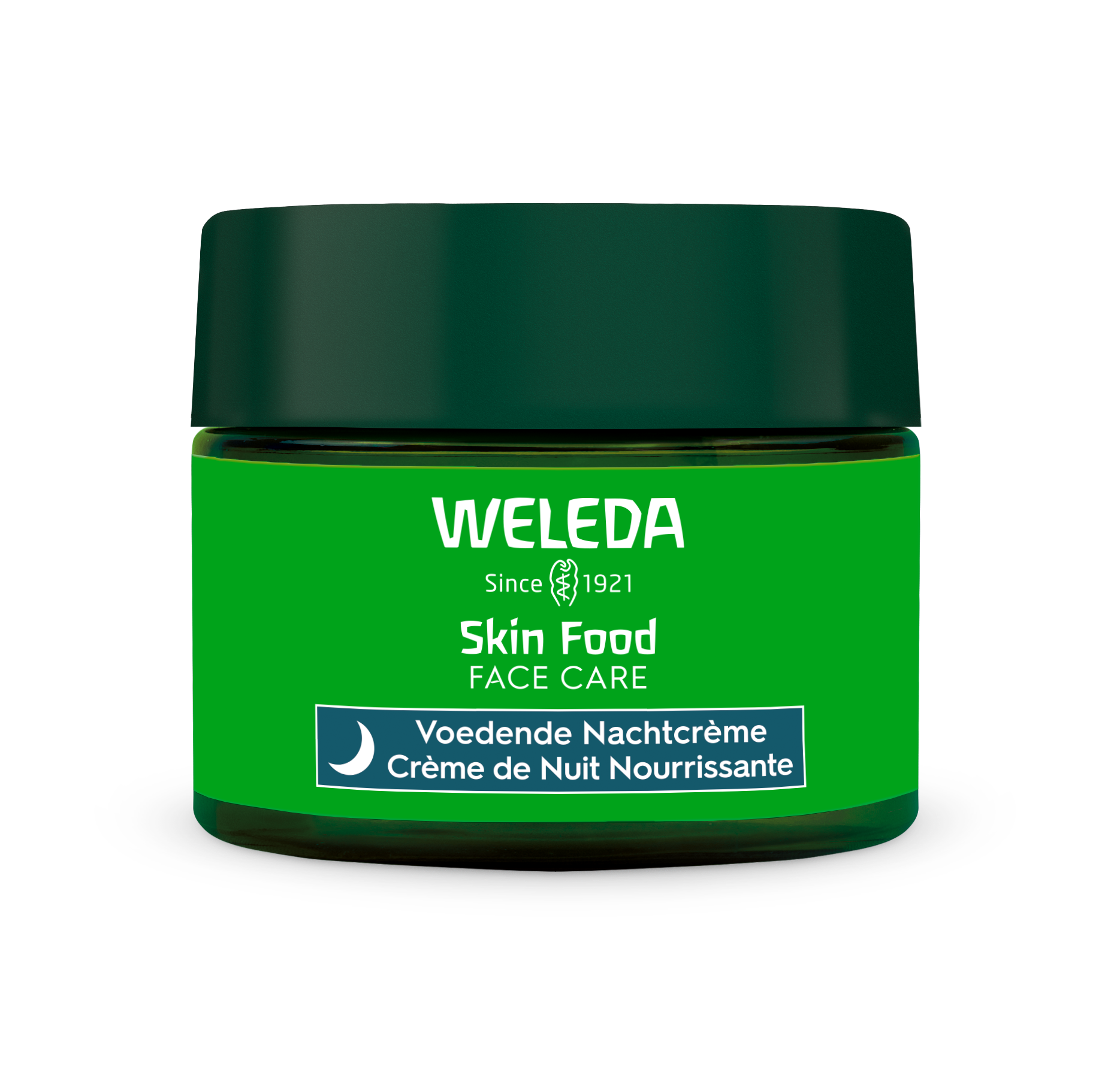 Weleda Skin Food nourishing night cream in 40ml jar, facial skincare product with natural ingredients for deep hydration