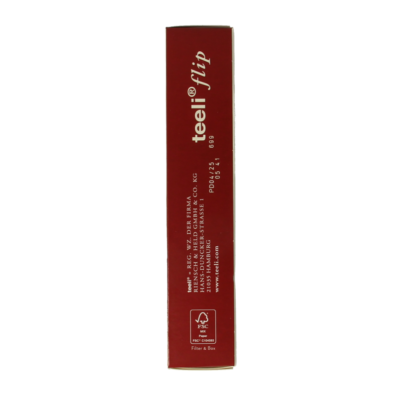 Teeli Theefilters XS, 100 pieces, small tea filters for brewing tea, designed for cooking and dining use.