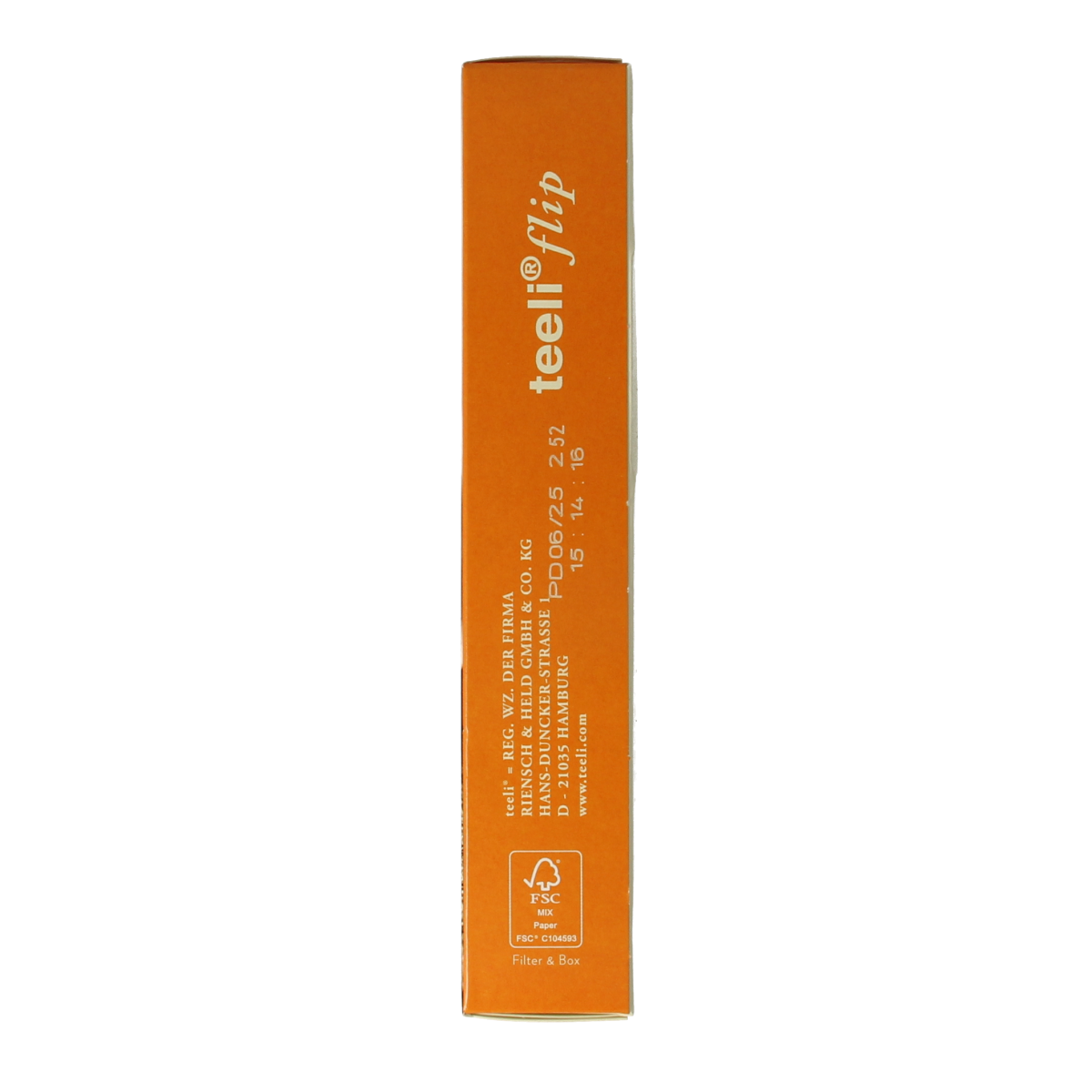 Teeli Theefilter S for coffee and tea, set of 100, made of durable material, designed for brewing flavorful beverages.