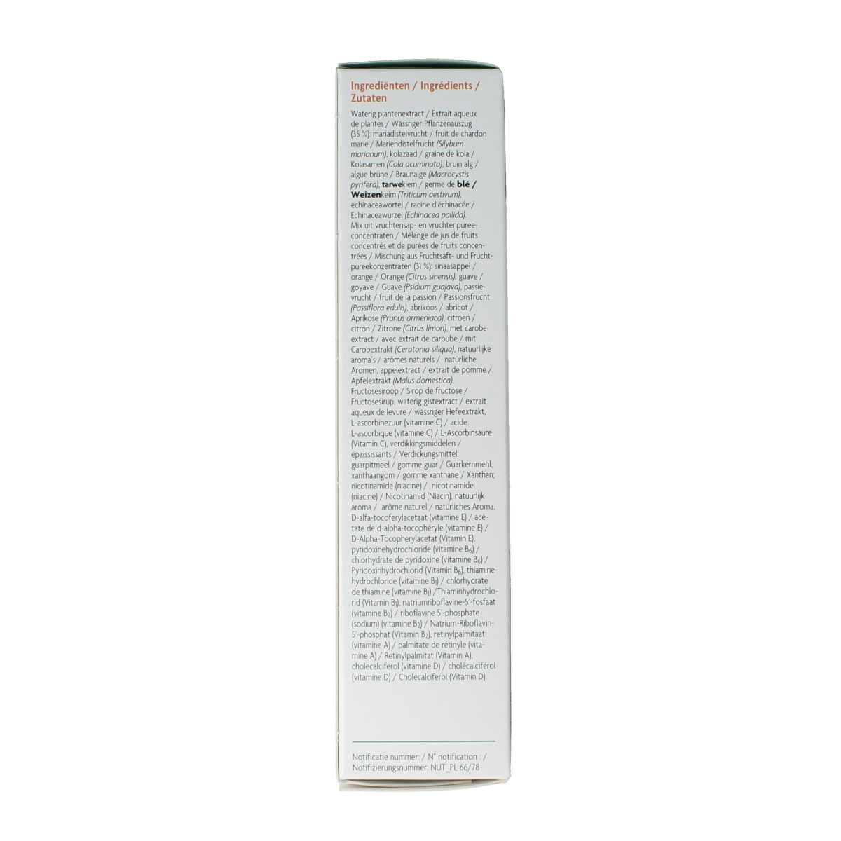 Salus Epresat multivitamin in 250ml bottle with colorful label, showcasing the natural supplement for daily vitamin support.
