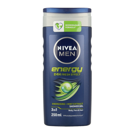 Nivea Men douchegel energy 250.00 Milliliter