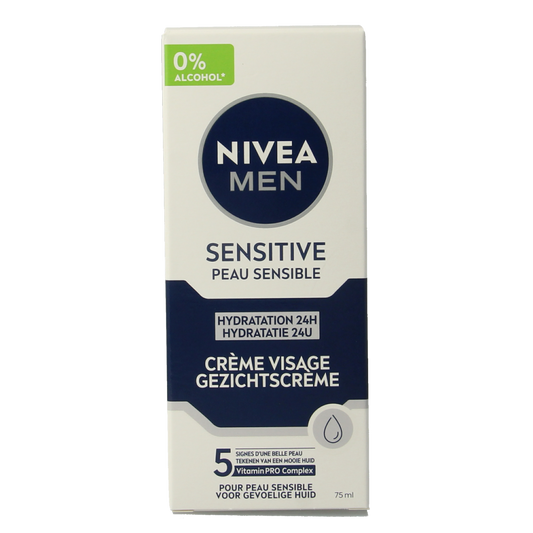 Nivea Men gezichtscreme sensitive 75.00 Milliliter