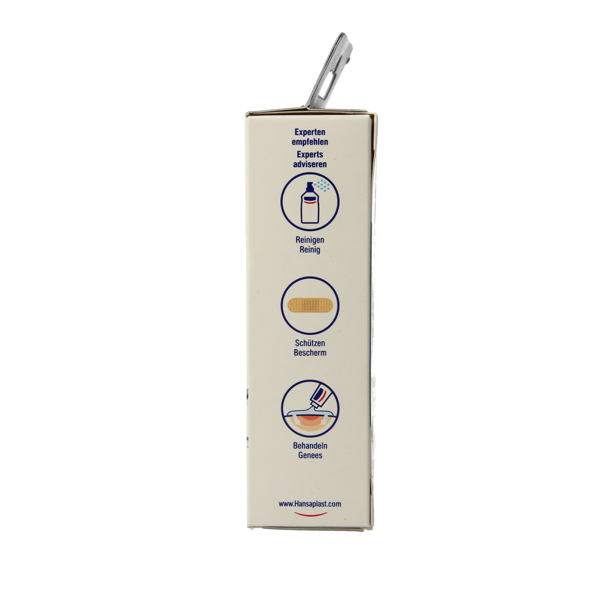 Hansaplast Sensitive 2m x 6cm adhesive bandage, skin-friendly plaster for minor wounds, shown in the image.