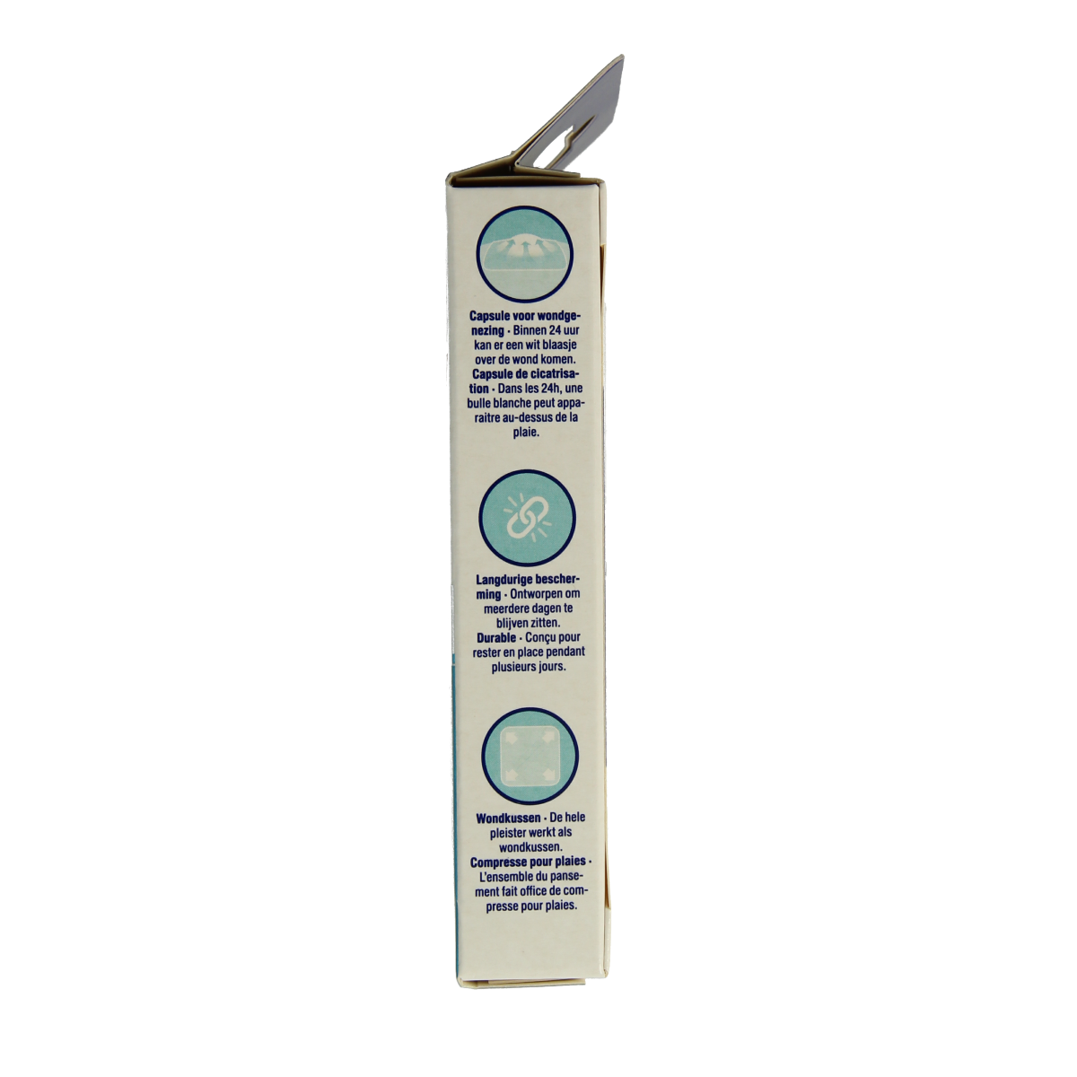 Hansaplast Second Skin Protection XL adhesive bandages in a pack of three, suitable for wound coverage and skin protection.