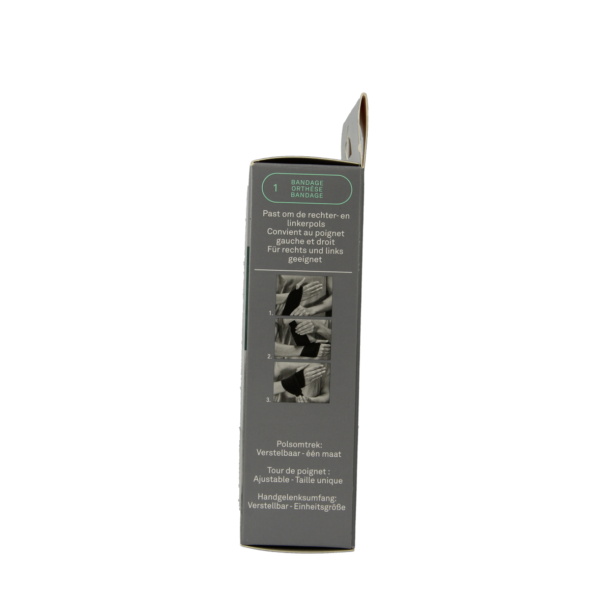 Hansaplast Sport adjustable bandage, flexible and supportive, shown in natural color for sports and active use.