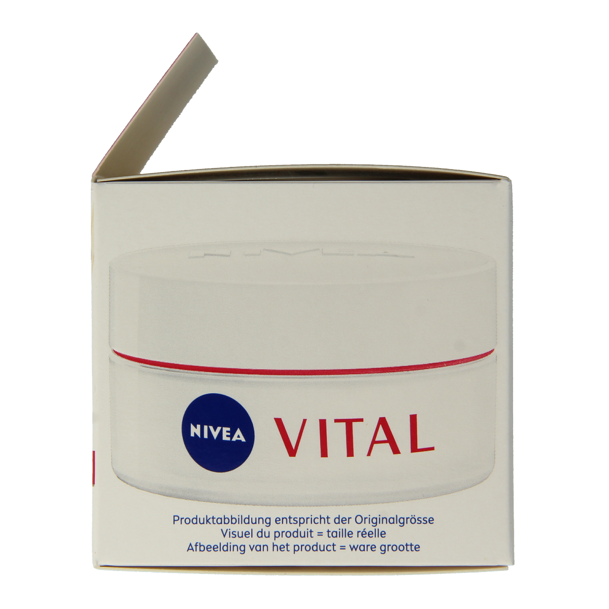 Nivea Vital anti-rimpel gezichtsverzorging dagcrème in 50ml container, moisturizing cream for anti-aging skincare.