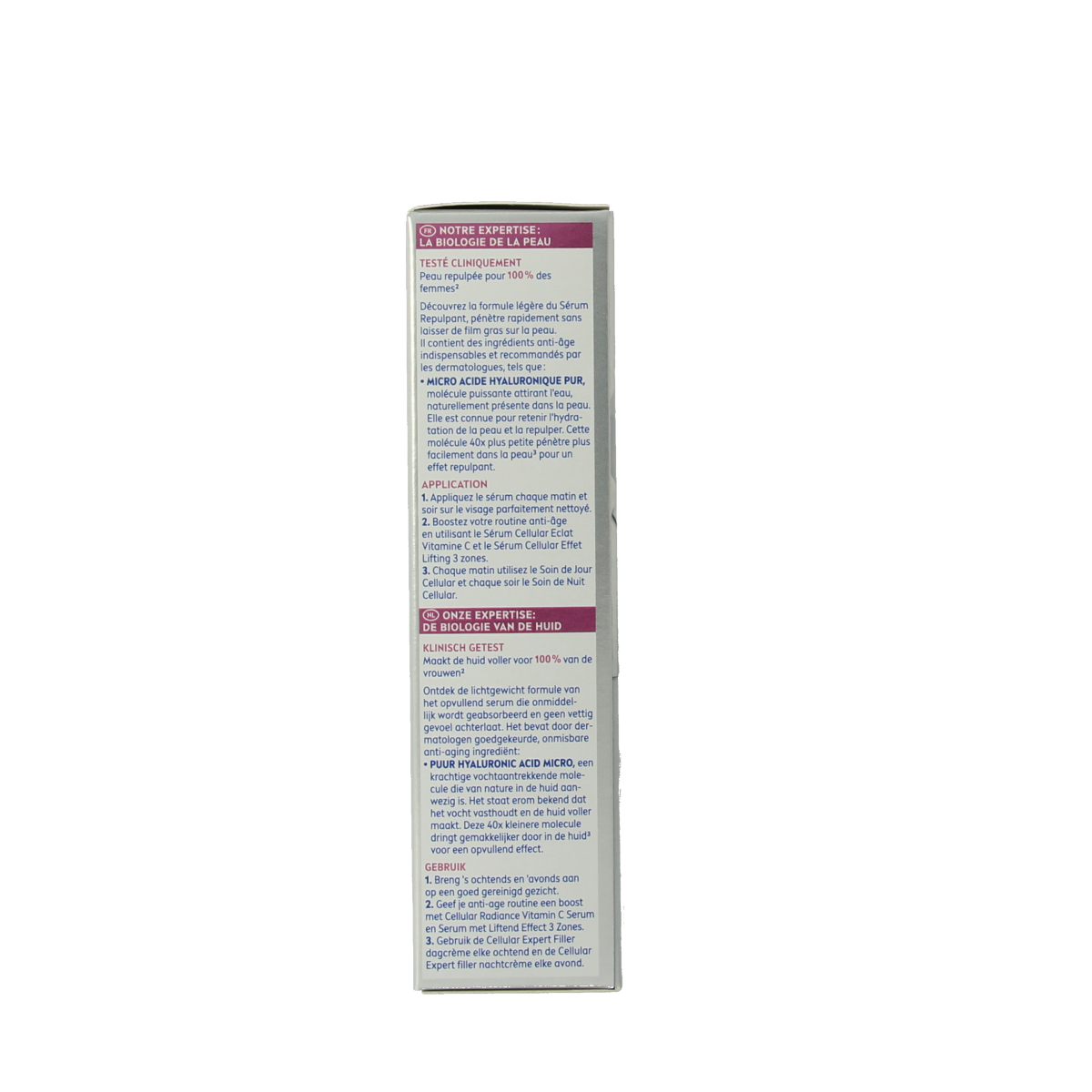 Nivea Hyaluron Cellular Expert facial serum 30ml, hydrating skincare product with hyaluronic acid for radiant skin