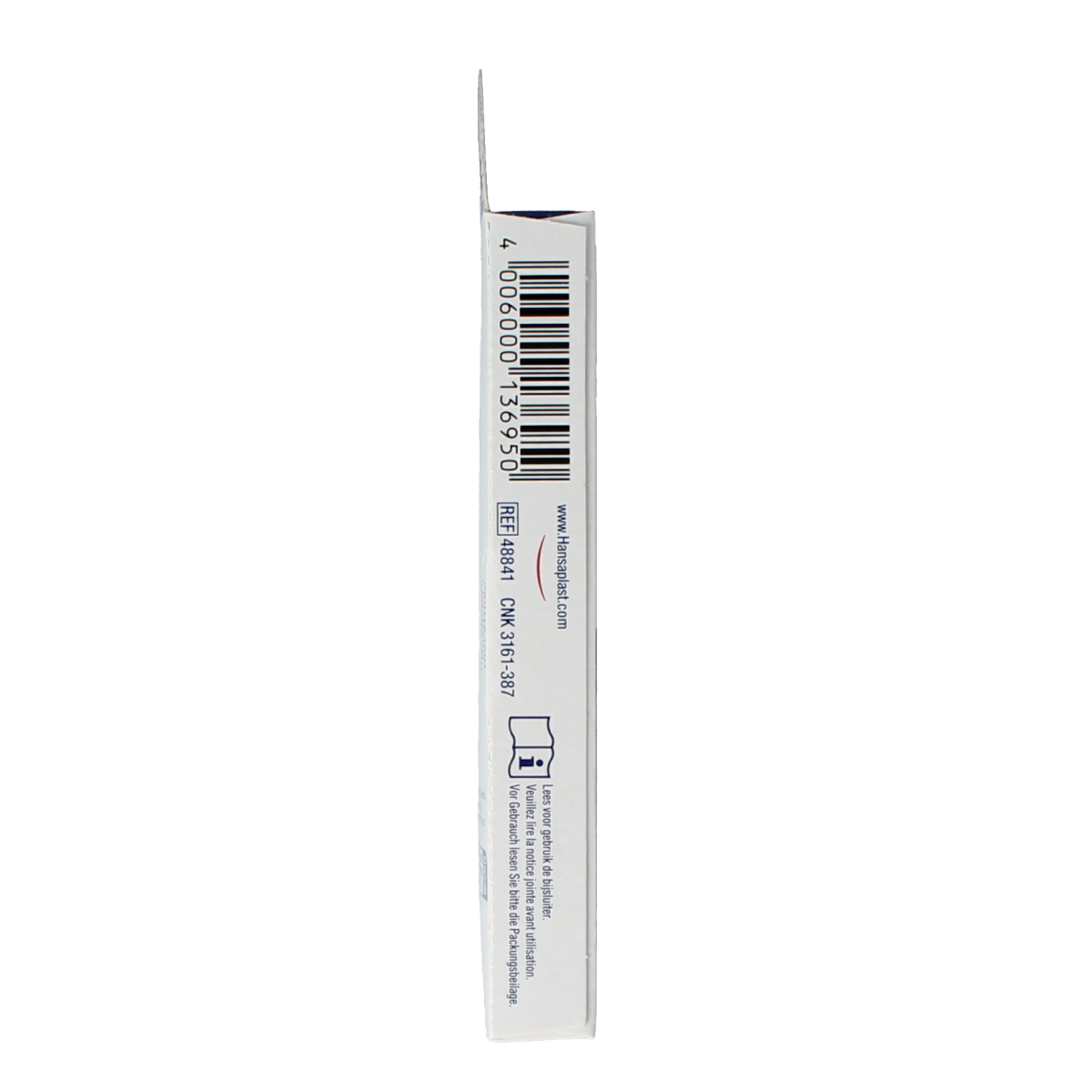 Hansaplast Voet likdoornpleisters, 8 stuks, voetverzorging product designed to treat and protect calloused areas on feet.
