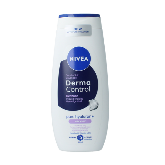Nivea Douchegel derma control restore 250.00 Milliliter