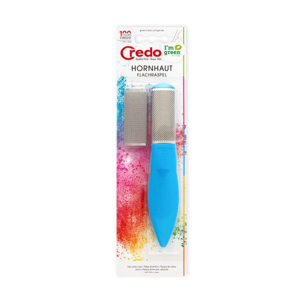 Credo Pop Art eeltrasp manicure and pedicure instrument, stainless steel, designed for precise nail care.