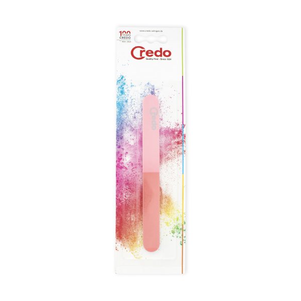 Credo Voetverzorging Viervlaks vijl 180mm, close-up of the four-sided nail file for foot care.