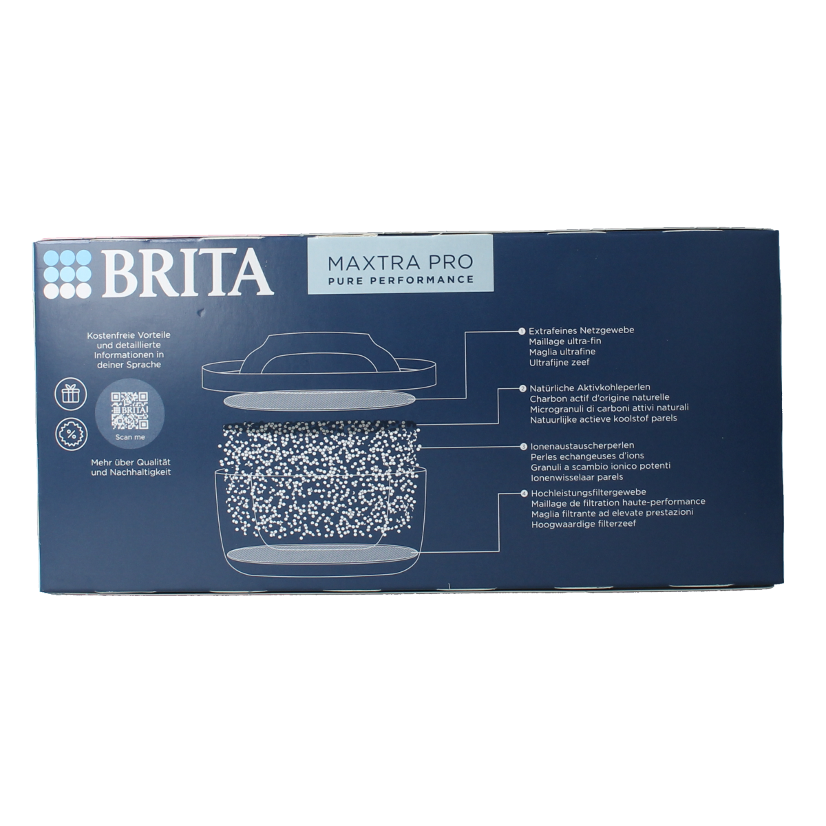 Brita MAXTRA PRO water filter cartridges for cooking and dining, 6-pack of pure performance water filter replacements.