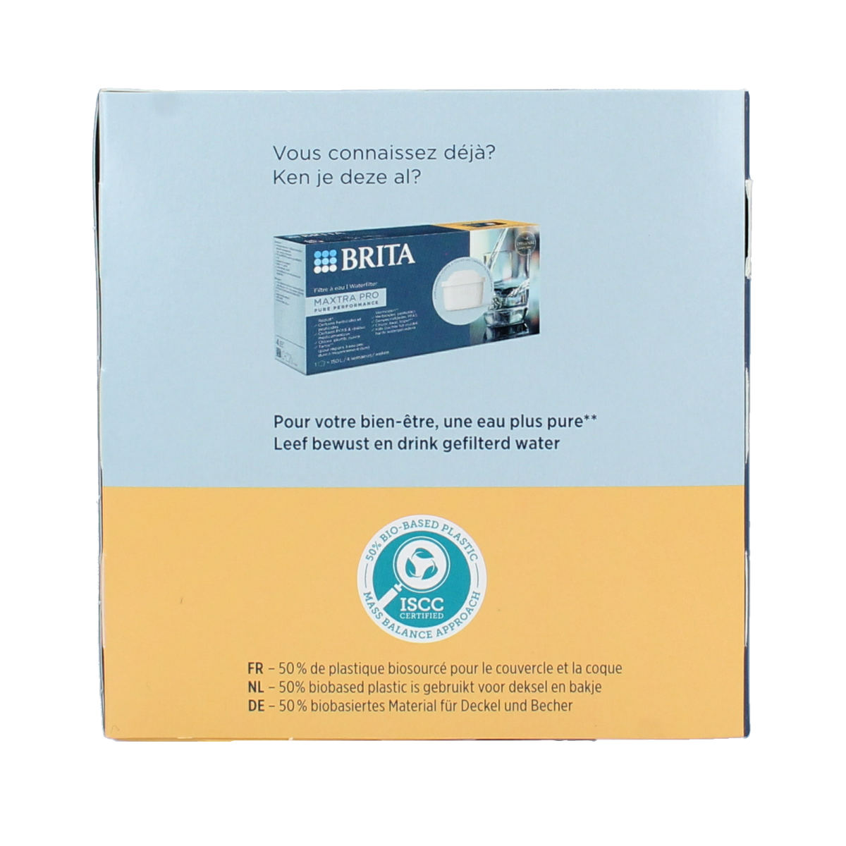 Brita MAXTRA PRO Kalk Expert water filter cartridges for cooking and dining, 4-pack, designed to reduce limescale buildup.