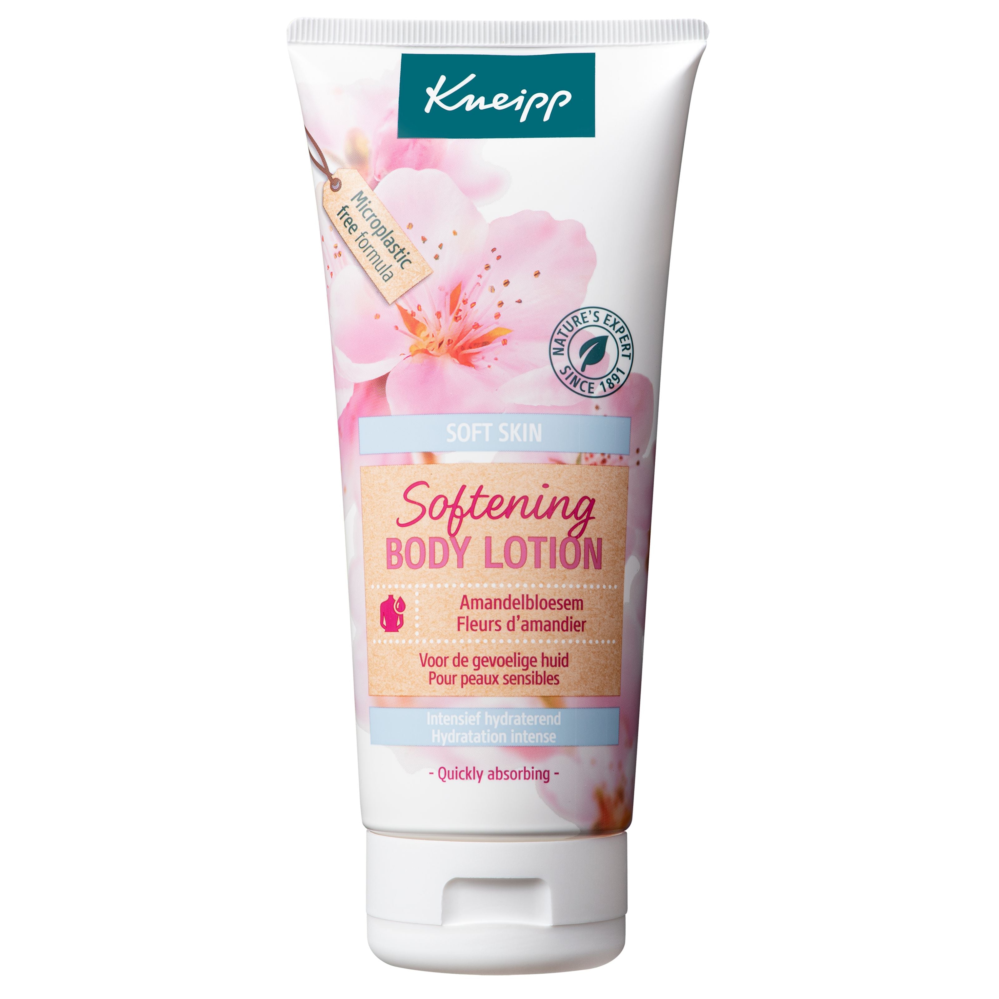 Kneipp Soft Skin Softening Bodylotion with almond blossom, 200ml, for smooth, nourished skin.