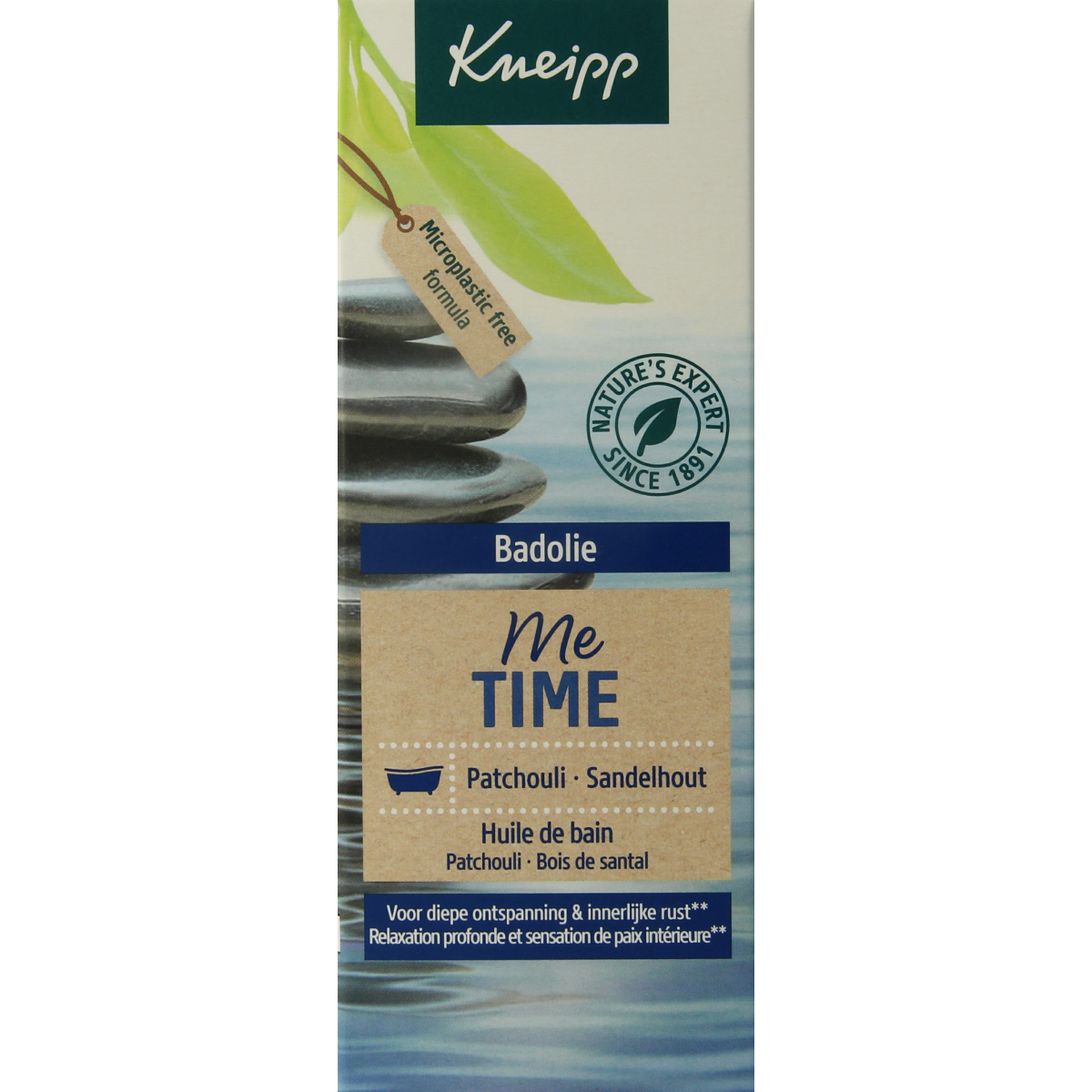 Kneipp Me Time bath and shower oil in a 100ml bottle, with natural ingredients for relaxing skincare.