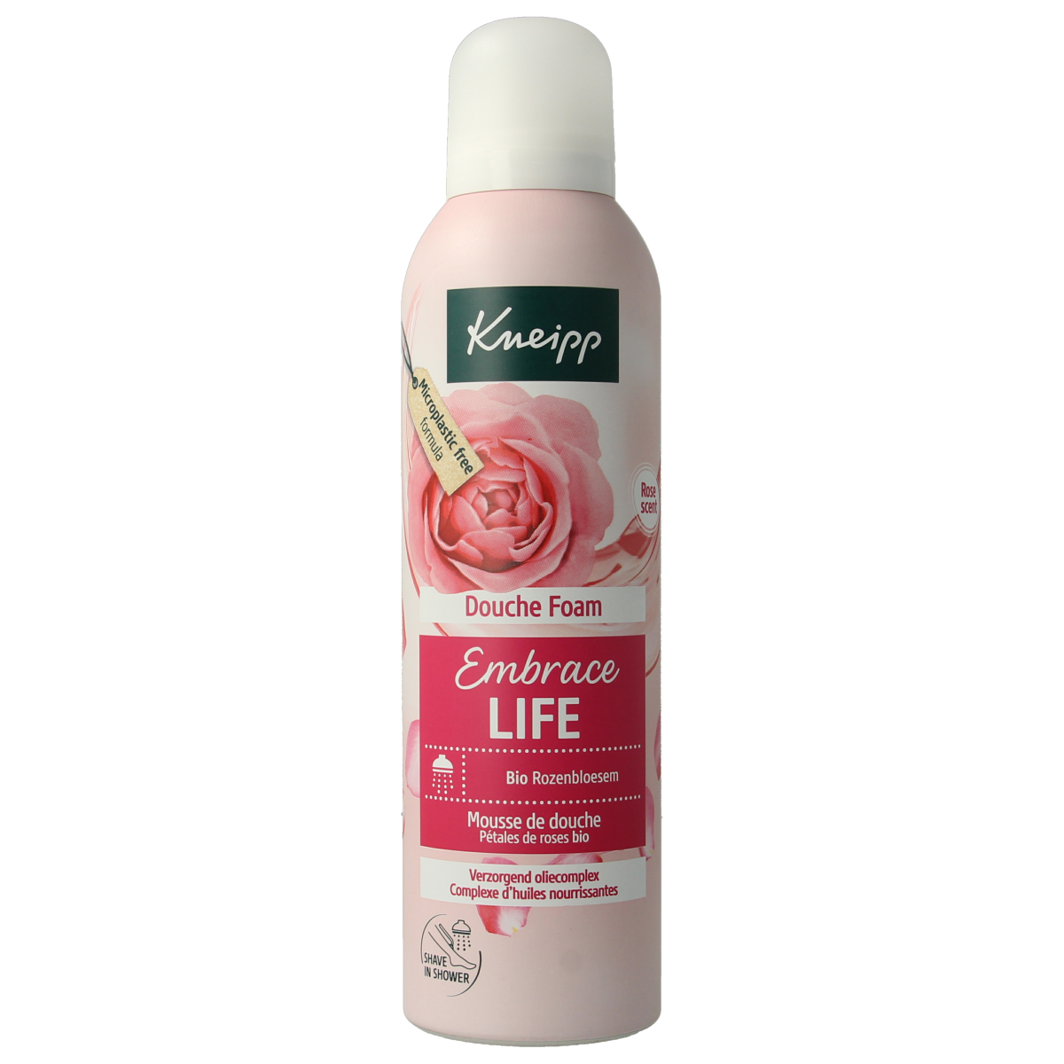 Kneipp Douche Foam Embrace Life in 200ml, gentle body wash with soothing foam for daily cleansing and relaxation.