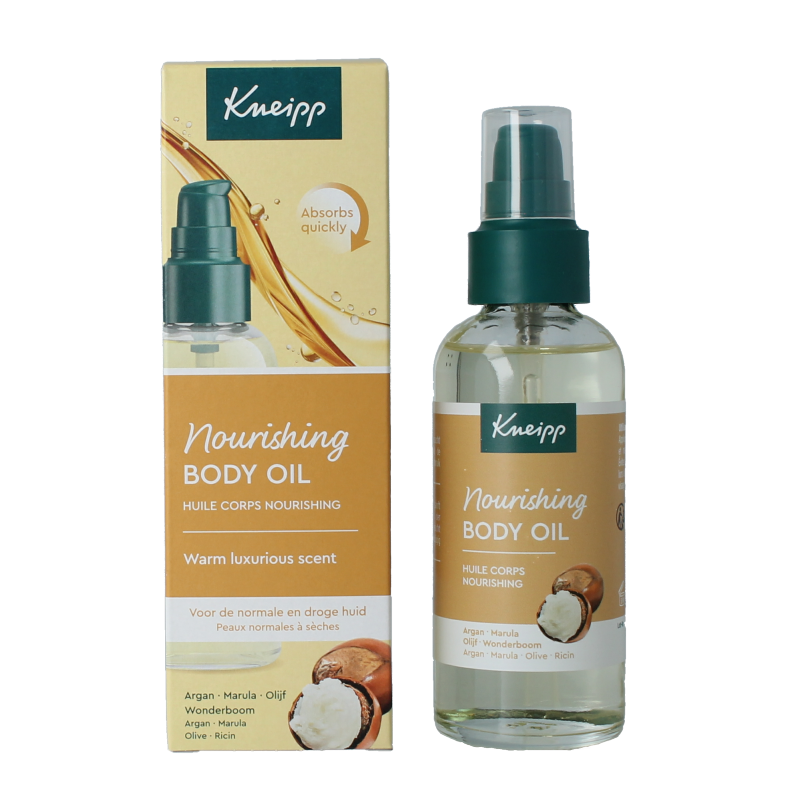 Kneipp Body Oil Beauty Secret in 100ml bottle, featuring natural ingredients for nourishing and moisturizing skin.