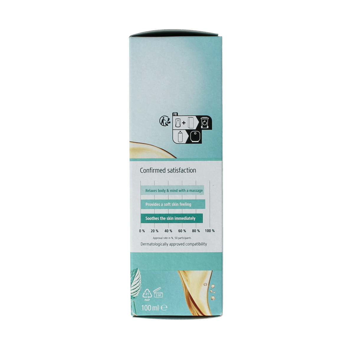 Kneipp Goodbye Stress massage oil in 100ml bottle, natural body care product for relaxation and stress relief.