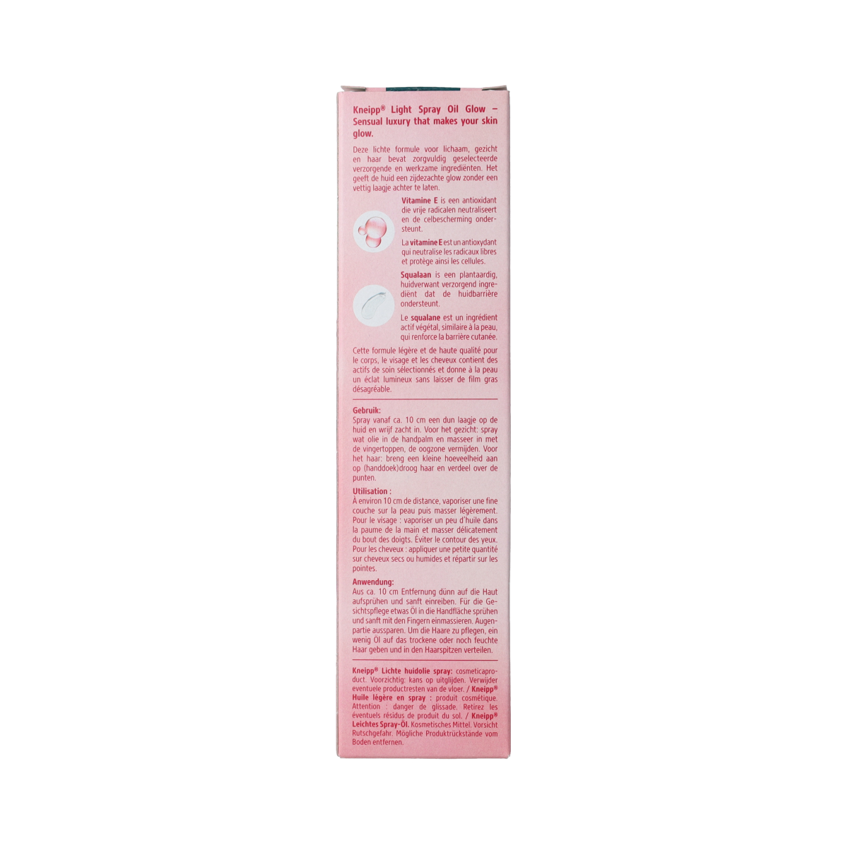 Kneipp Huidolie Glow Light Spray 100.00 Milliliter