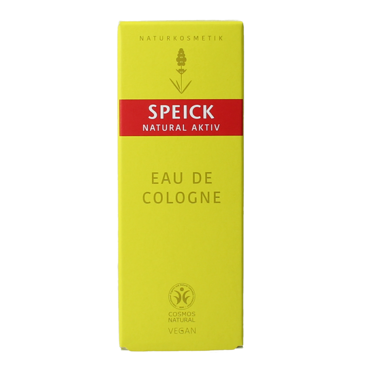 Speick Natural Eau de Cologne 100ml bottle with sleek design, showcasing the herbal fragrance product by Speick.