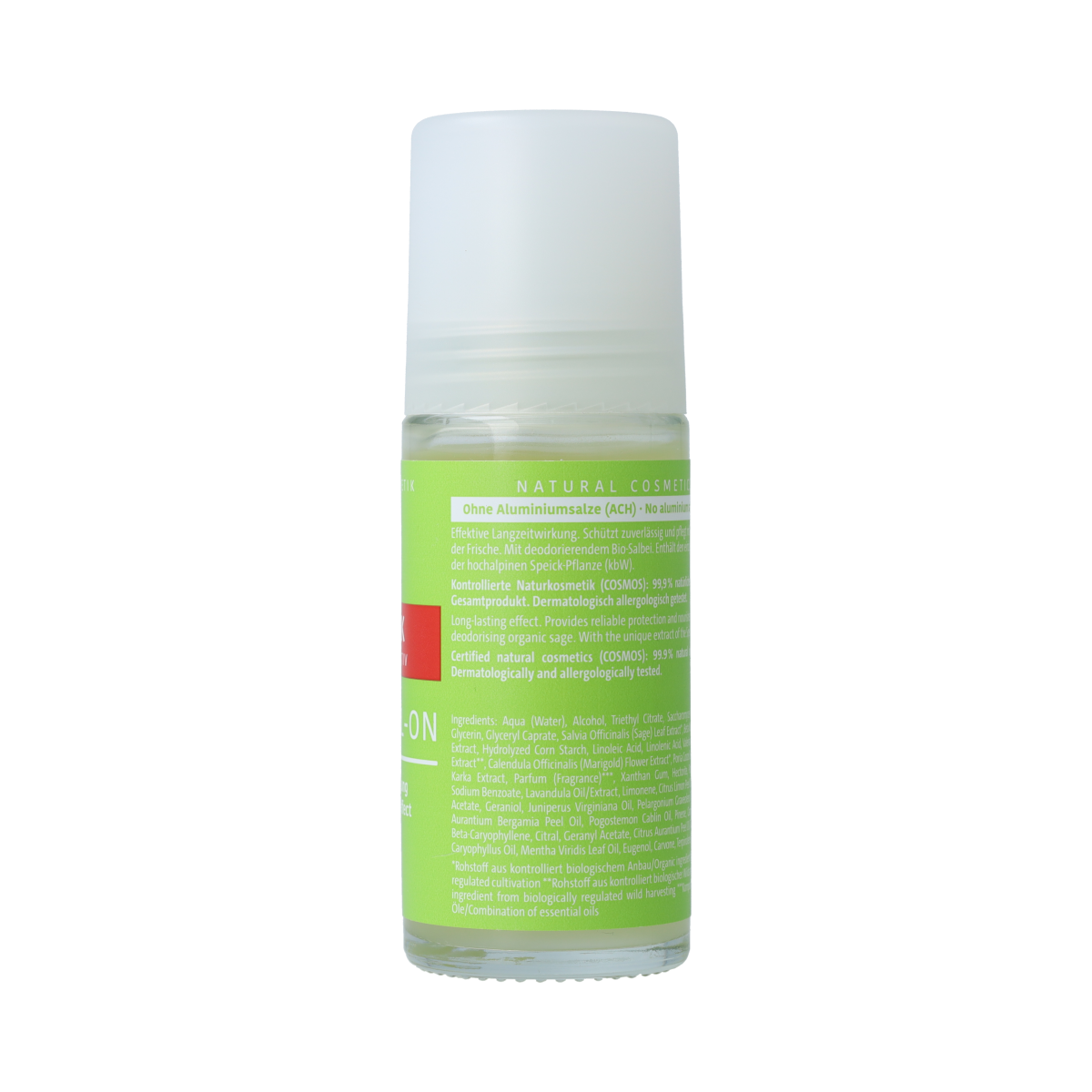 Speick Natural aktiv deo roll-on bottle, 50ml, a natural body care product for effective deodorant protection.
